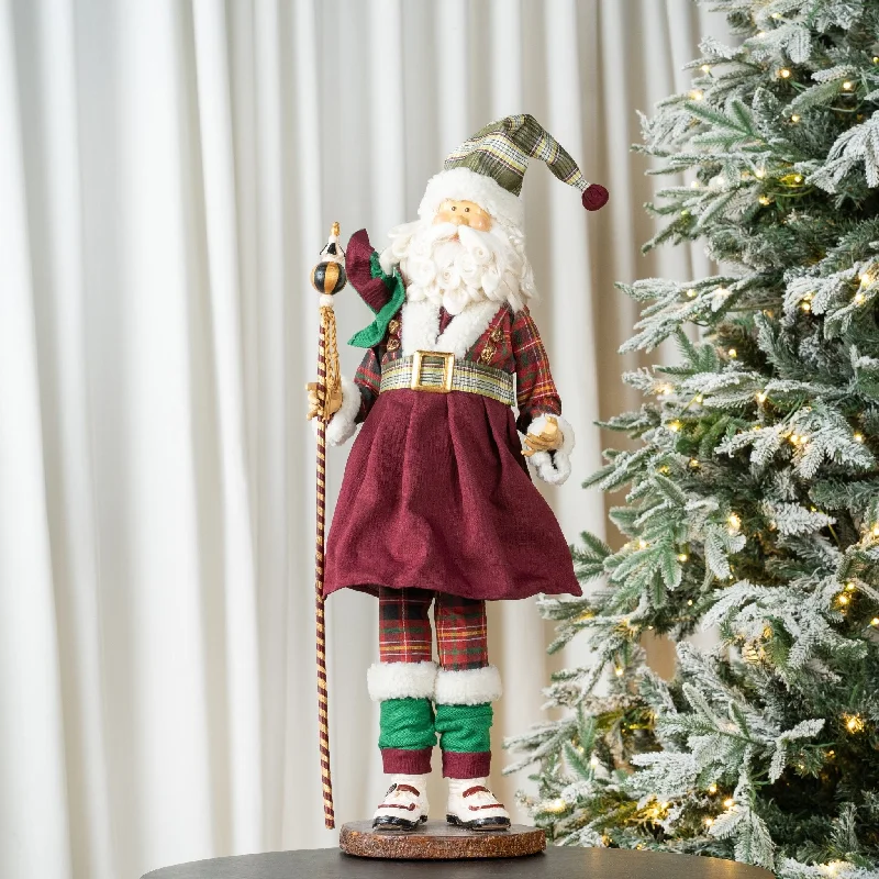 Traditional Smiling Santa Table Top