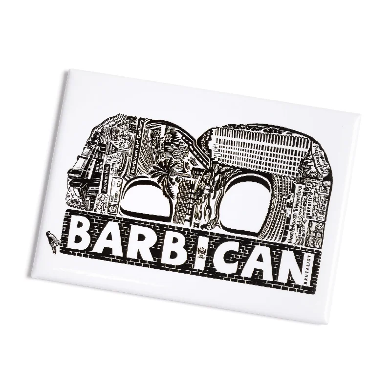 Barbican Letter B Large Magnet by Lucy Loves This