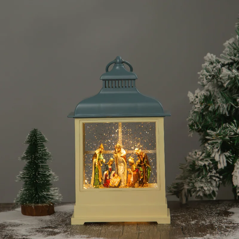 Brighton Lantern (Lrg) - Nativity