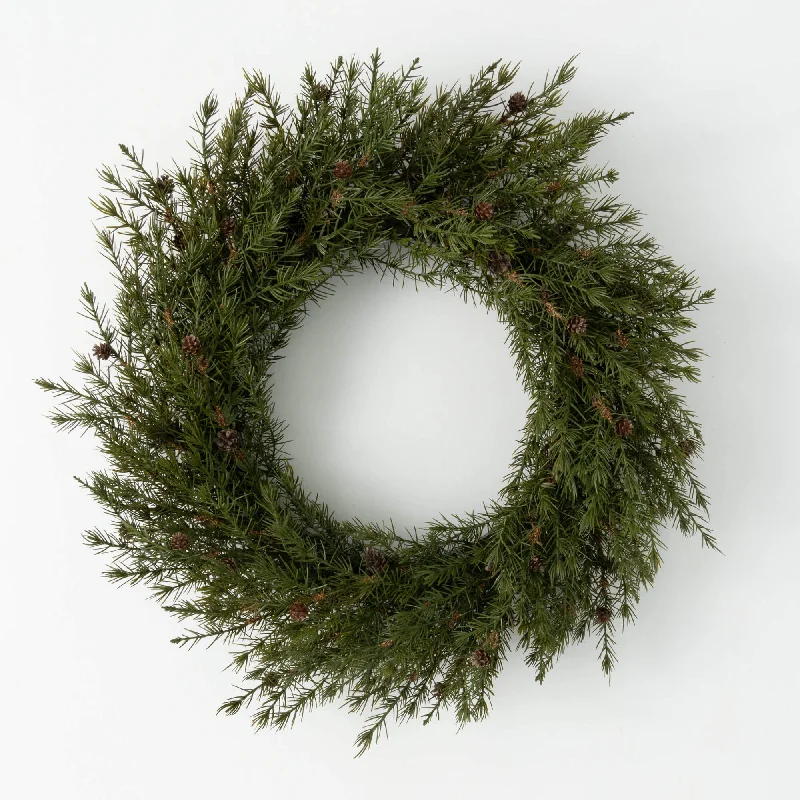 Cedar Pincone Wreath