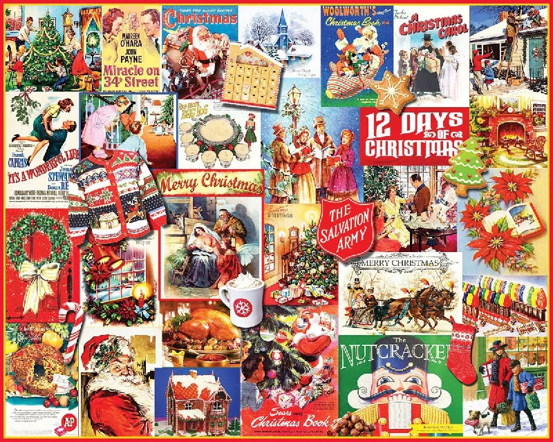 Celebrations of Christmas (1868pz)  - 1000 Piece Jigsaw Puzzle