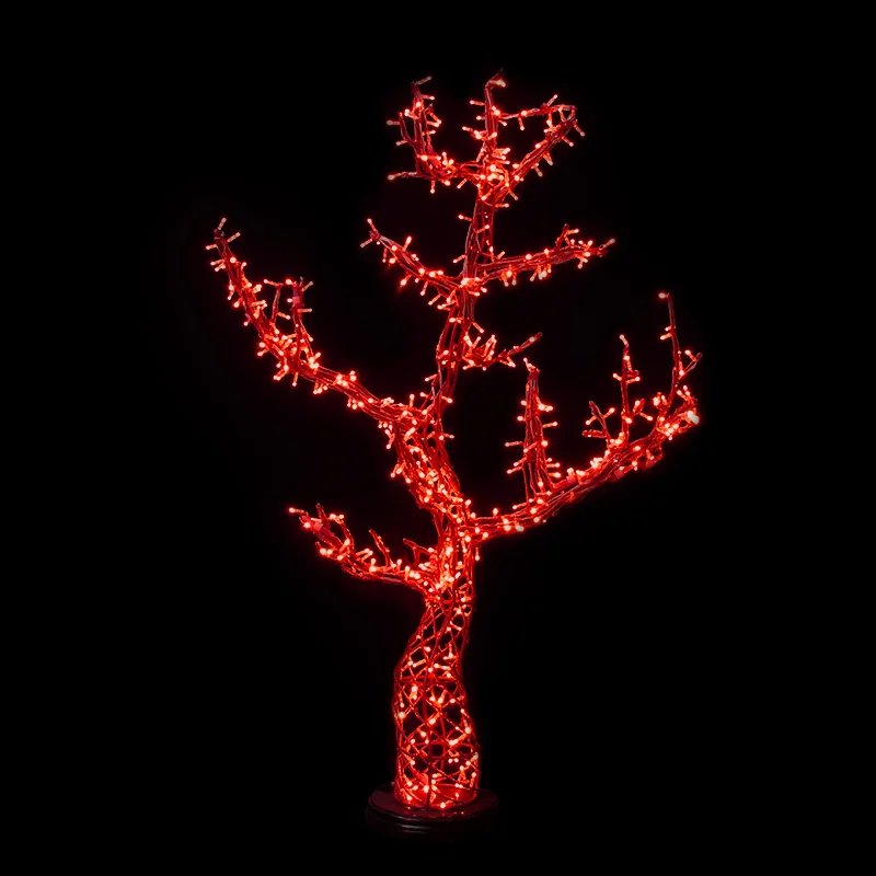 Red Display Tree