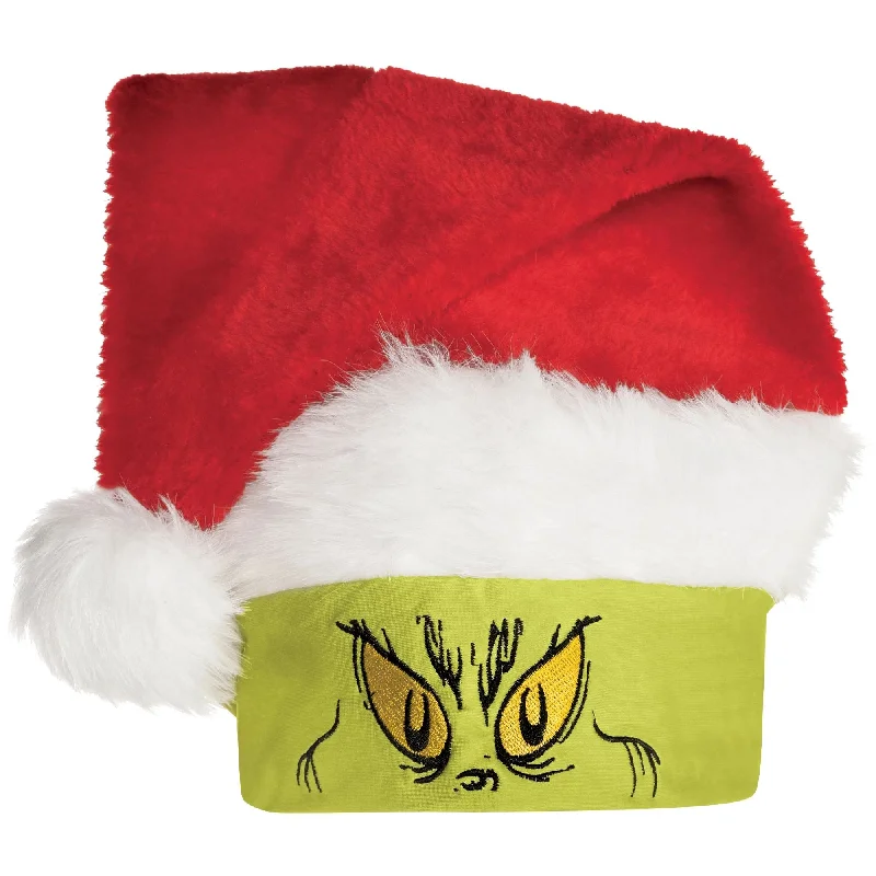 Grinch-Eyes Santa Hat | 1 ct.