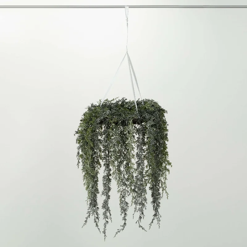 Draping Cypress Hanging Wreath