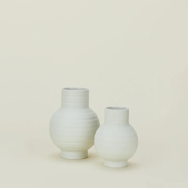 Essential Ceramic Vase - Bone