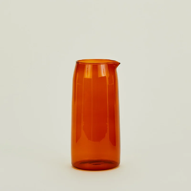 Essential Glassware Pitcher - Terracotta