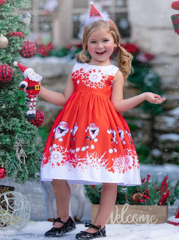 Fun With Santa Holiday Scene Dress