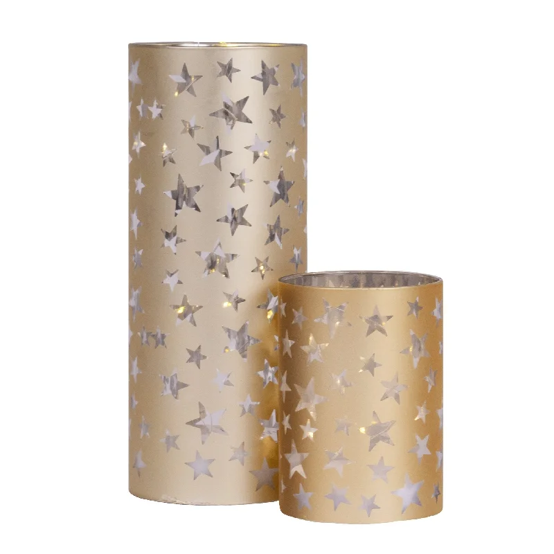 Star Cylindrical Candle Votive