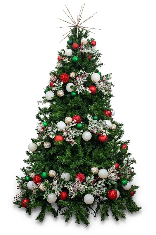 'Holly' LIMITED EDITION artificial decorated Christmas Tree - Hire