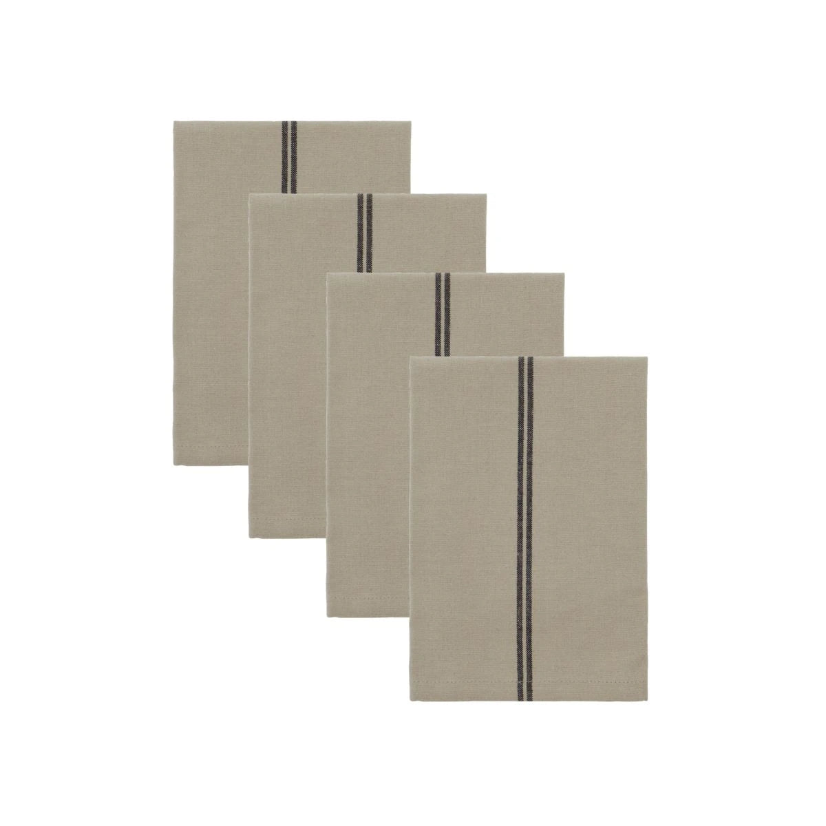 House Doctor Cotton Stalgia Napkins - Set of 4