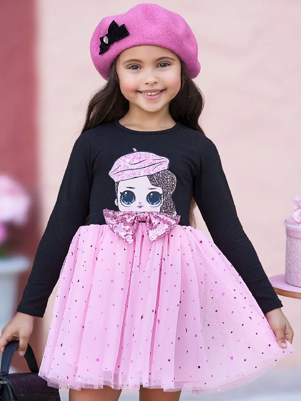 L.O.L. SURPRISE! Posh Long Sleeved Glitter Tutu Dress