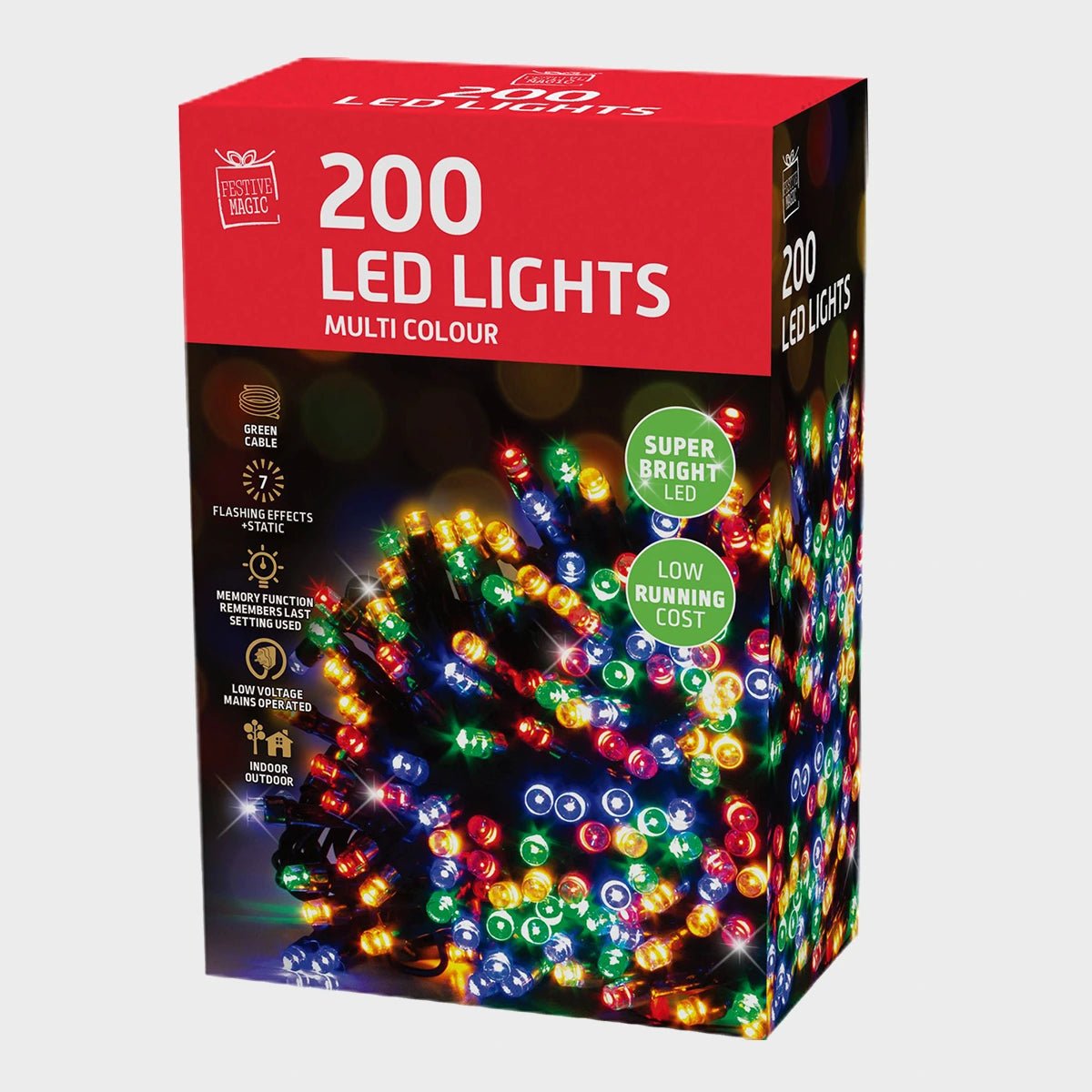 LED Lights 200 Multi