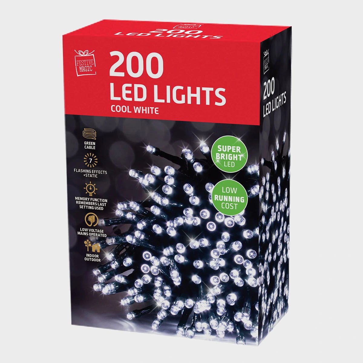 LED Lights 200 White