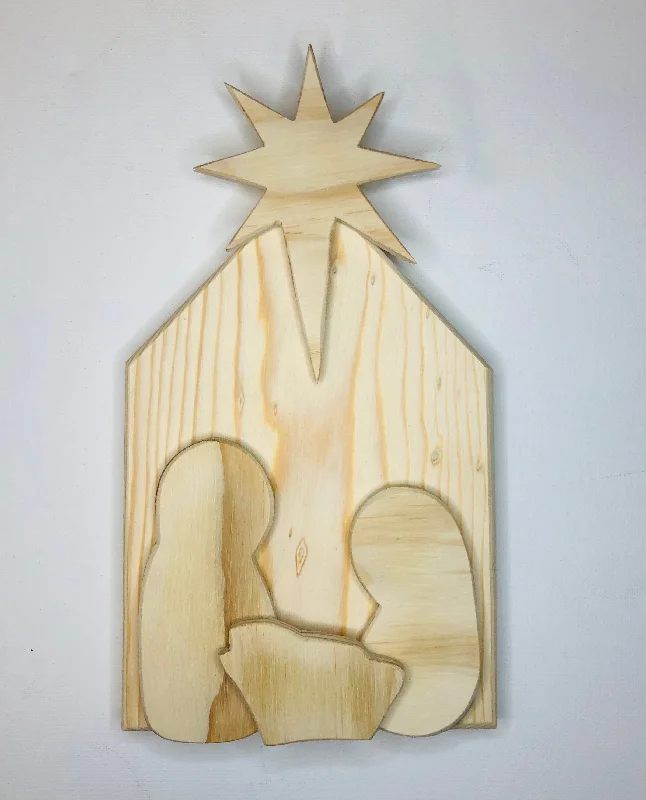 Nativity-DIY-Wood Kit