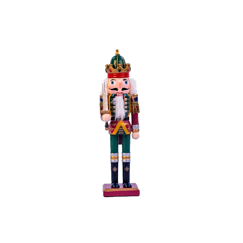 Royal Green Nutcracker - 30cm