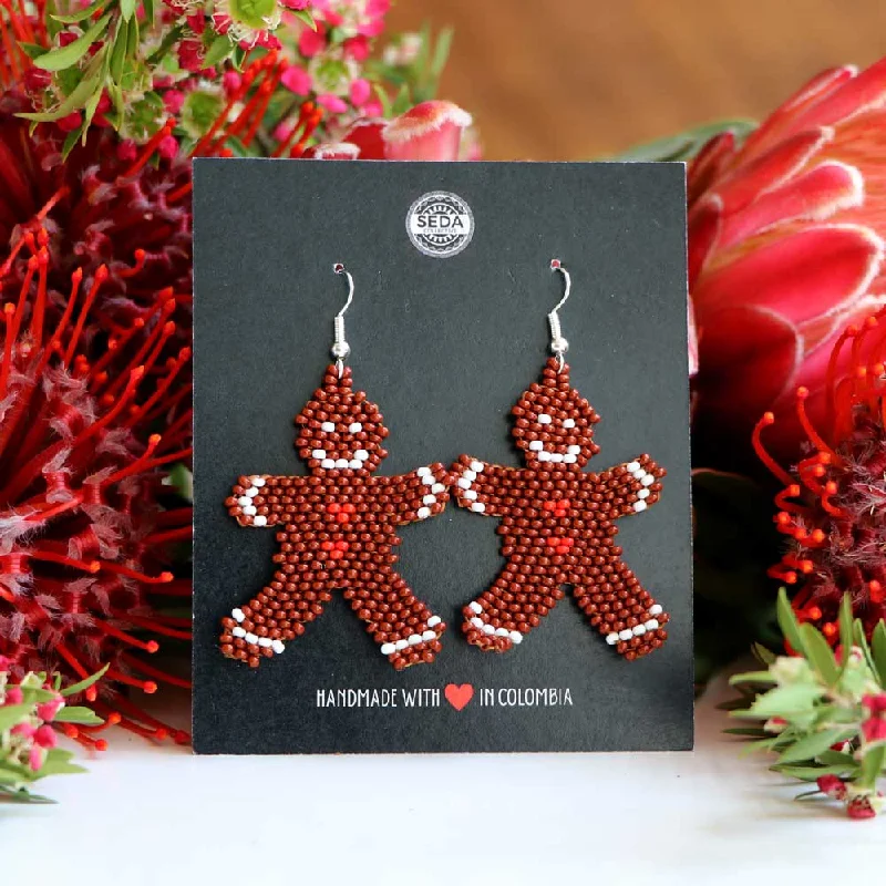 SEDA Collective Gingerbread Earrings