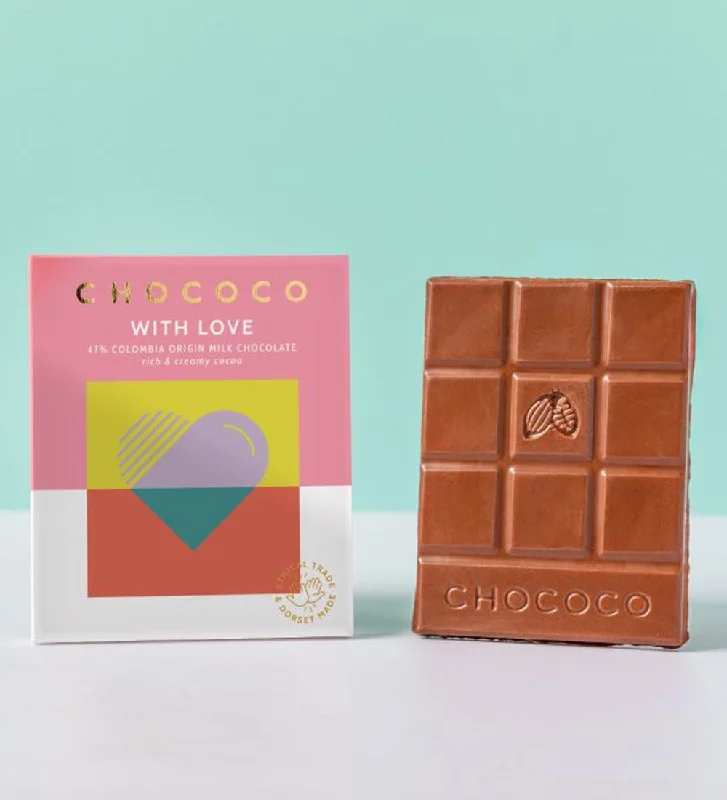 Chococo With Love Milk Choc Bar