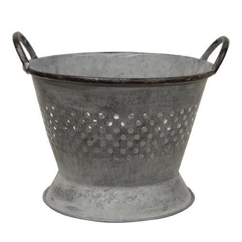 Weathered Tin Colander